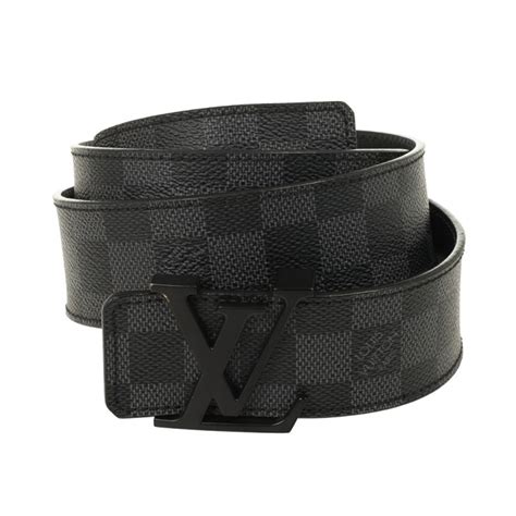 lv belt all black|louis vuitton men's black belt.